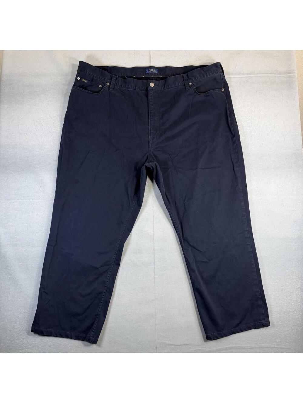 Polo Ralph Lauren Pants Mens 48Bx30 Navy Blue Stretch Classic Fit Jeans
